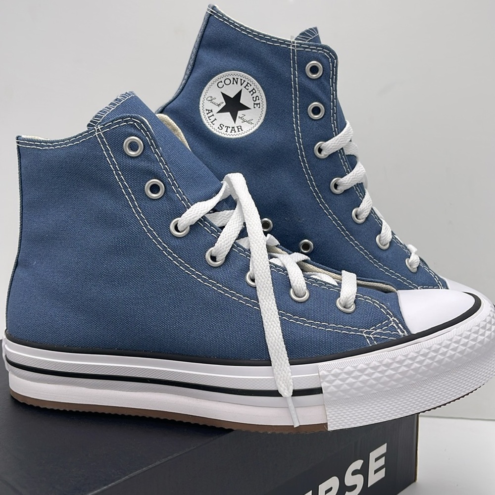 Converse WMNS Blue High-Top Sneakers Platform A10781F
CTAS EVA LIFT HI
LAKESIDE - Picture 7 of 16